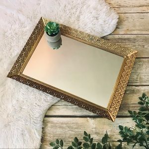 Vintage Filigree Tray